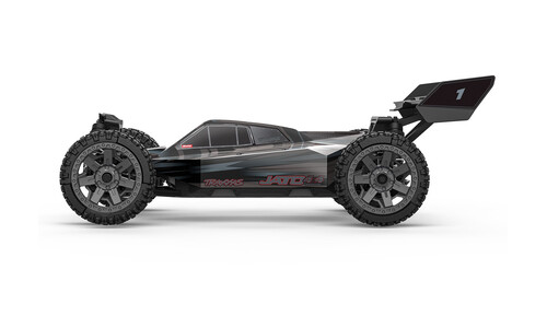 Traxxas Jato 4x4 Brushless BL-2S - Black 90154-4BLK Side