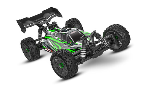 Traxxas Jato 4x4 BL-2S Electric Brushless Buggy - Green 90154-4GRN Front Right