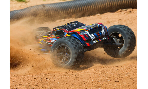Traxxas Sledge 6S RC Monster Truck - Blue 95096-4 Action
