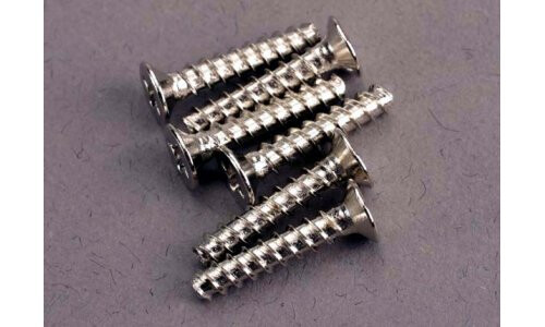 Traxxas 3x15mm Countersunk Self-Tapping Screws 2649