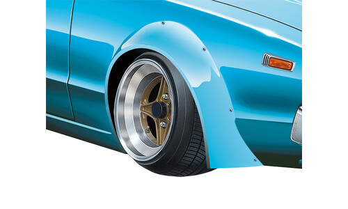 Aoshima Racing Hart(4H) 14 Inch Wheel Set 005377