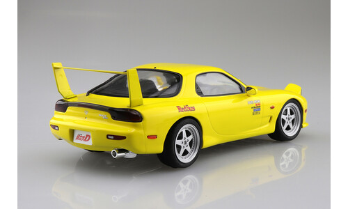 Aoshima Takahashi Keisuke FD3S RX-7 Comics Vol.1 Ver. A005621 Rear-Right