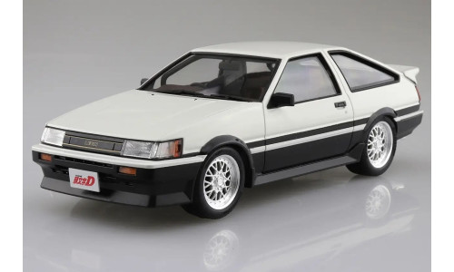 Aoshima 1/24 Toyota AE86 Levin 005965# featuring detailed body lines, crisp moulding and classic 1980s styling