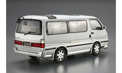 Aoshima Toyota KZH100G Hiace Super Custom G '99 A006274 Rear-Right