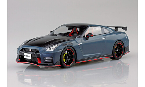 Aoshima R35 Nissan GT-R Nismo Special Edition 2022 Nismo Stealth Gray 006593