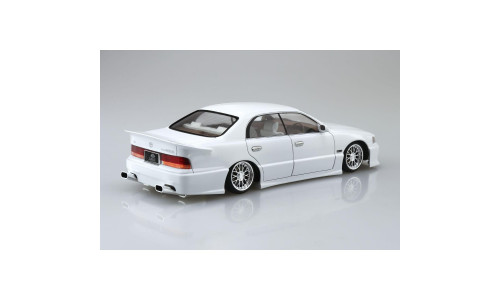 Aoshima 1/24 Garson UZS141 Majesta ’91 Toyota model kit with full aero body and luxury sedan styling