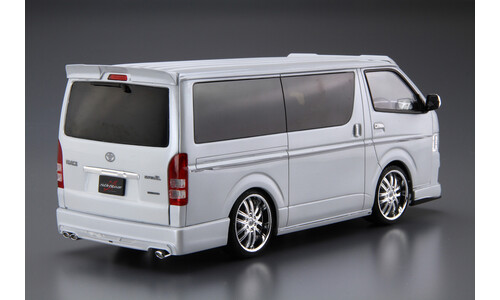 Aoshima Silkblaze TRH200V Hiace Ver III '10 (Toyota) A006878 Rear-Right