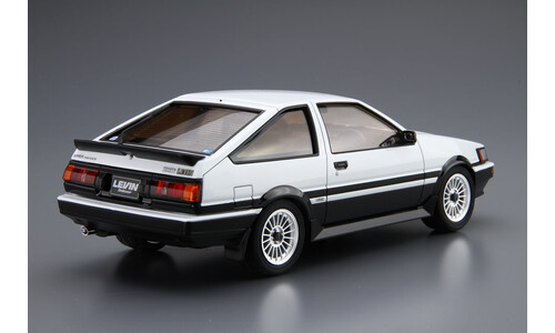 Aoshima Toyota AE86 Corolla Levin GT-APEX '85 A006931 Rear-Right