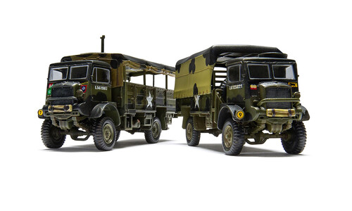 Airfix WWII 3-Ton G.S. and Troop Trucks