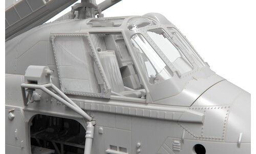 Airfix  Westland Wessex HC.2 A04068 Cockpit