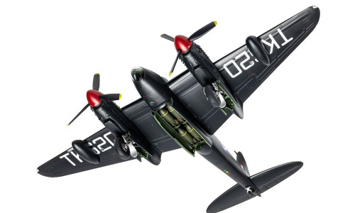 Airfix Mosquito B.XVI/B.35/TT.35 1/72 plastic model kit with accurate proportions and realistic RAF markings