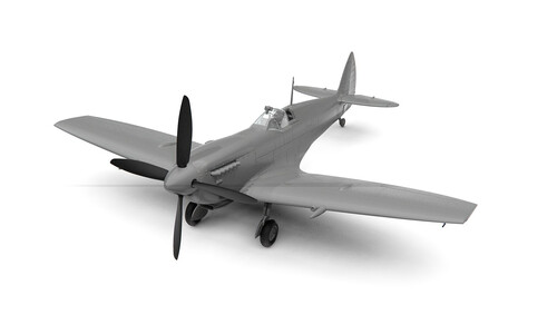 Airfix Supermarine Spitfire Mk.Ixe A05144 Front-Left
