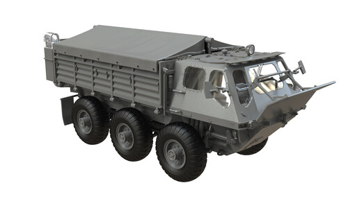 Airfix Alvis FV622 Stalwart Mk.2 A1381 Front-Right