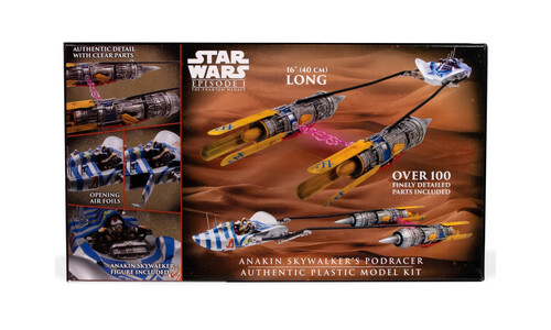 AMT Star Wars The Phantom Menace Anakin’s Podracer AMT1276 Box Back