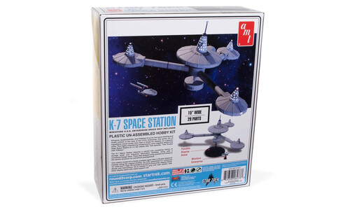 AMT Star Trek K-7 Space Station AMT1415 Box Back