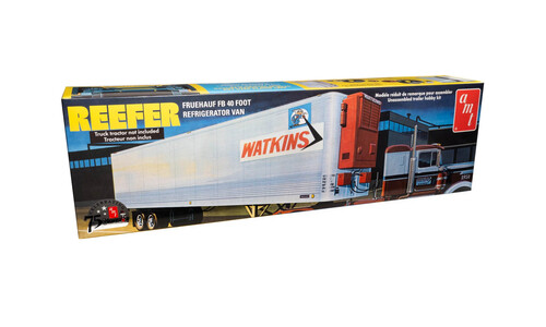 AMT Fruehauf 40′ Reefer Trailer Watkins AMT1421 Box Front