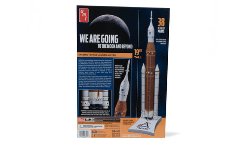 AMT Nasa Artemis-1 Rocket AMT1423 Box Back