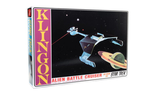 AMT Star Trek The Original Series Klingon Battle Cruiser AMT1428 Box Front
