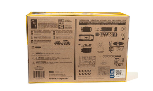 AMT 1939 Ford Sedan Street Rod Series AMT1434 Box Art Back