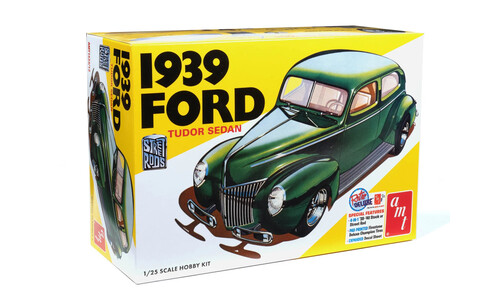 AMT 1939 Ford Sedan Street Rod Series AMT1434 Box Art Front