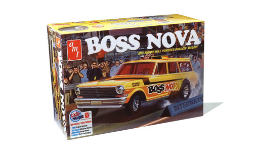 AMT Boss Nova Funny Car AMT1441 Box Art Front