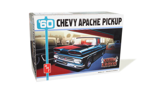 AMT 1960 Chevy Apache Pickup Street Machine AMT1444 Box Art Front