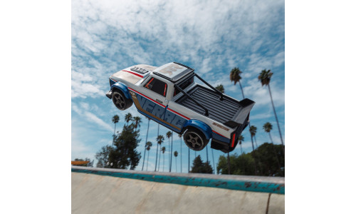 Arrma Infraction Grom 3S 1/12 scale ARA2315T1 showcasing bold graphics, responsive handling and compact street-machine proportions
