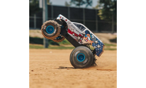 Arrma 1/10 Freedom Flyer 223S 2WD RTR Brushless ARA3530SFFT1 featuring detailed bodywork, bold graphics and durable construction