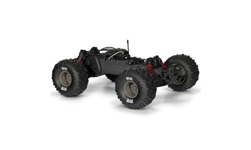 Arrma Gorgon 223S 2WD RTR brushless monster truck (ARA3530T2) with durable chassis, big tyres and eye‑catching red/black design