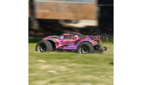 Arrma Vorteks V4 4X4 223S Stadium Truck Purple ARA4305V4T3 Action