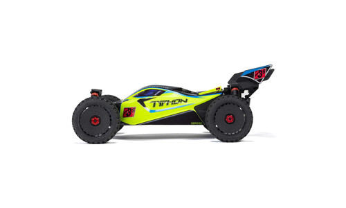 Arrma TYPHON 223S DSC 4X4 RTR Brushless Buggy - Yellow ARA4306V4T2 Side