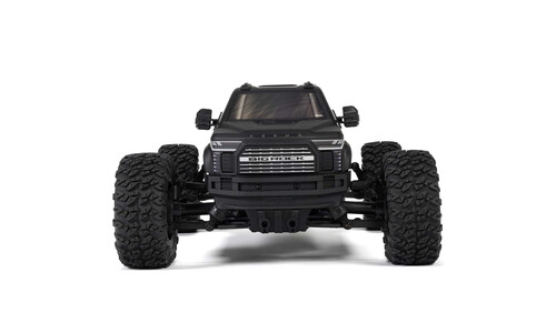 Arrma Big Rock Crew Cab Monster Truck, Black ARA4312V4T1 Front