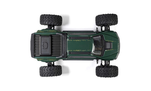 Arrma Big Rock 223S DSC 4X4 RC Monster Truck, Green ARA4312V4T2 Top