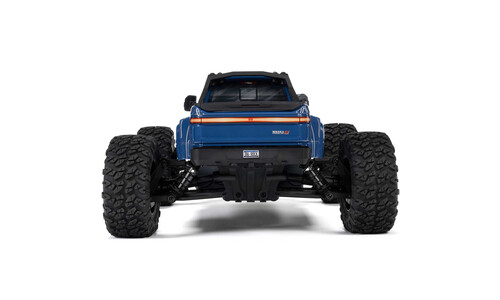 Arrma Big Rock Crew Cab V4 4X4, Blue ARA4312V4T3 Rear
