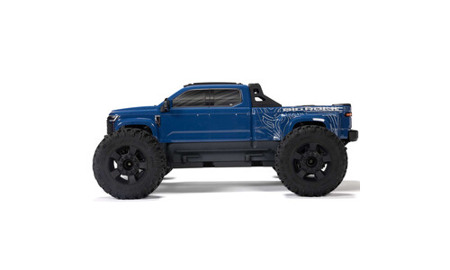 Arrma Big Rock Crew Cab V4 4X4, Blue ARA4312V4T3 Side