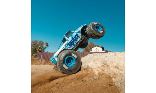 Arrma ARA4437T2 Quake 4S White Blue with durable construction, bold graphics and rugged off-road capability