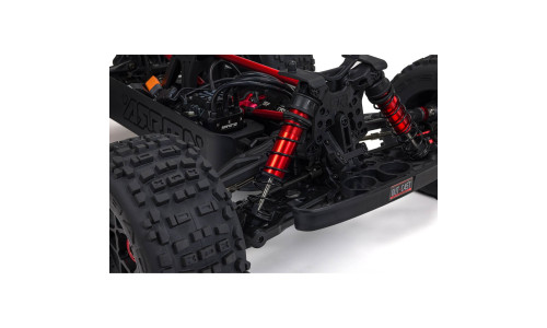 Outcast EXB 8S – RC truck with composite side pods and center body support brace