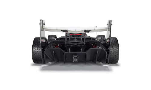LIMITLESS 8S RC car – EXB drivetrain, dual cooling fans, and low-drag body design
