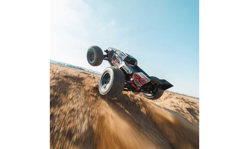 Arrma ARA8708V6T1 1/8 Kraton 6S EXB 4X4 RTR Brushless Speed Truck - Black High-Speed Basher