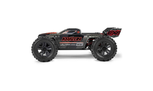 Arrma ARA8708V6T1 1/8 Kraton 6S EXB 4X4 RTR Brushless Speed Truck - Black RC Monster Truck