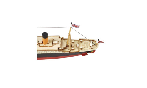 Artesania Titanic 1/1000 wooden ship kit 17003# with laser‑cut pieces and authentic structural detailing