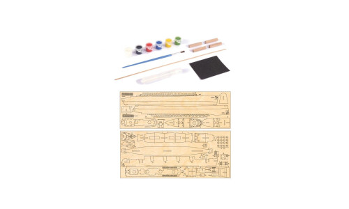 Artesania 1/1000 Titanic 17003# offering realistic deck layout, clean hull shaping and high‑quality materials