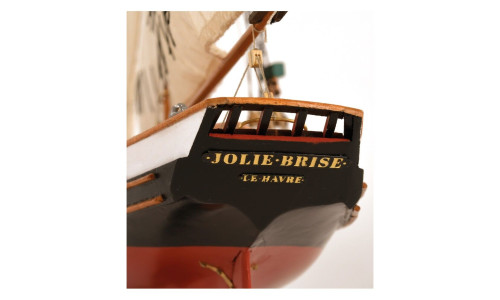 Artesania Jolie Brise 1/50 wooden ship kit 22185# with precision laser‑cut parts and authentic rigging details