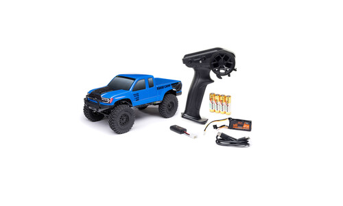 Axial SCX24 Base Camp 1/24 Rock Crawler 4WD - Blue AXI-1219T2 Contents