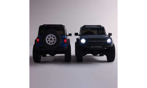 Axial SCX30 Ford Bronco Grey – 1/30 scale brushed RTR crawler with Mickey Thompson Baja Boss tires