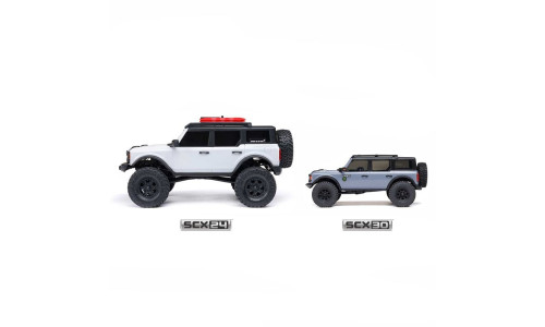 Axial SCX30 Ford Bronco 1/30 Rock Crawler Grey with Spektrum electronics and 88T motor