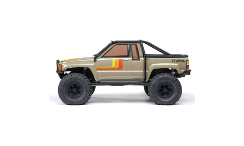 Axial SCX10 III 1987 Toyota SR5 RTR (AXI-2062T1) featuring classic tan truck styling and 4WD trail-ready performance