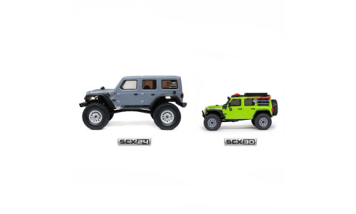 Axial SCX30 Jeep Wrangler JLU 1/30 4X4 White brushed RTR crawler (AXI-2261T2) with precision construction