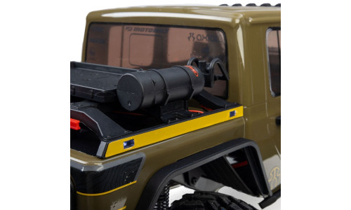 Axial AXI-2443T2# SCX10 III Gladiator Green featuring precision engineering, realistic stance and trail performance