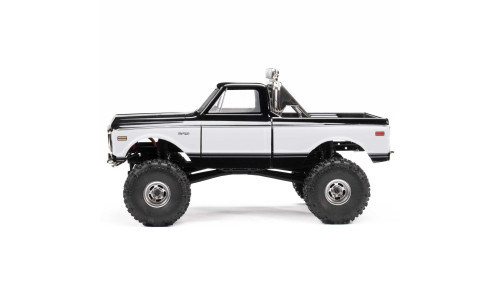 Axial AXI-3408T1 SCX24 C10 1967-1972 RTR showcasing detailed body lines, scale accessories and articulated suspension
